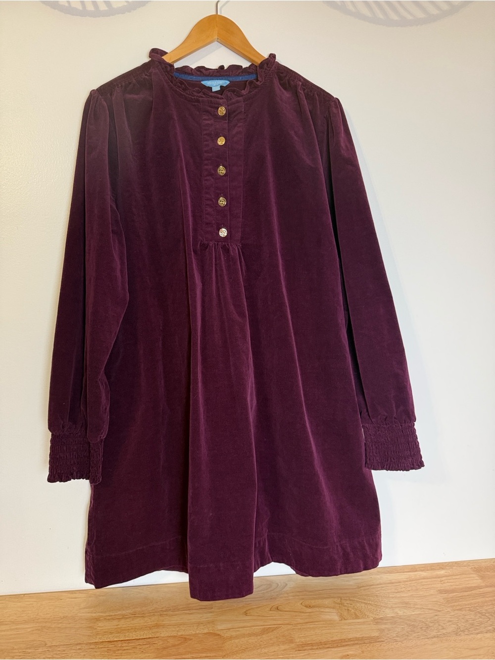 Draper James RVP Deep Plum dress